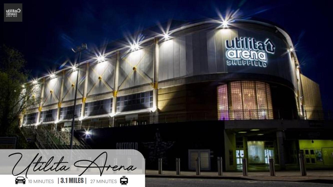 Modern 2-Beds - City Centre - Free Wi-Fi - New - Sheffield Exterior foto